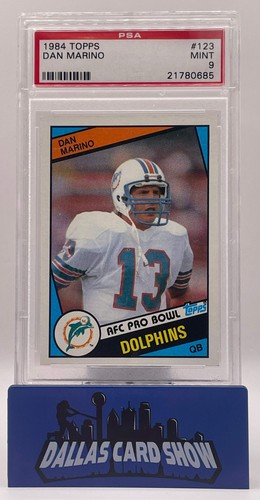 1984 Topps Dan Marino #123 PSA 9