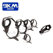 6Pcs Fishing Rod Guides Stainless Steel Boat Trolling Jigging Heavy Duty Saltwat