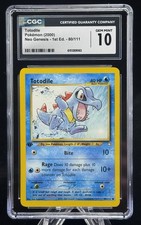 Totodile #80 1st Edition Neo Genesis 2000 Pokémon CGC 10 💦 on eBay