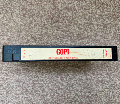 Gopi VHS Tape Original Print Leading Role Dilip Kumar Saira Banu