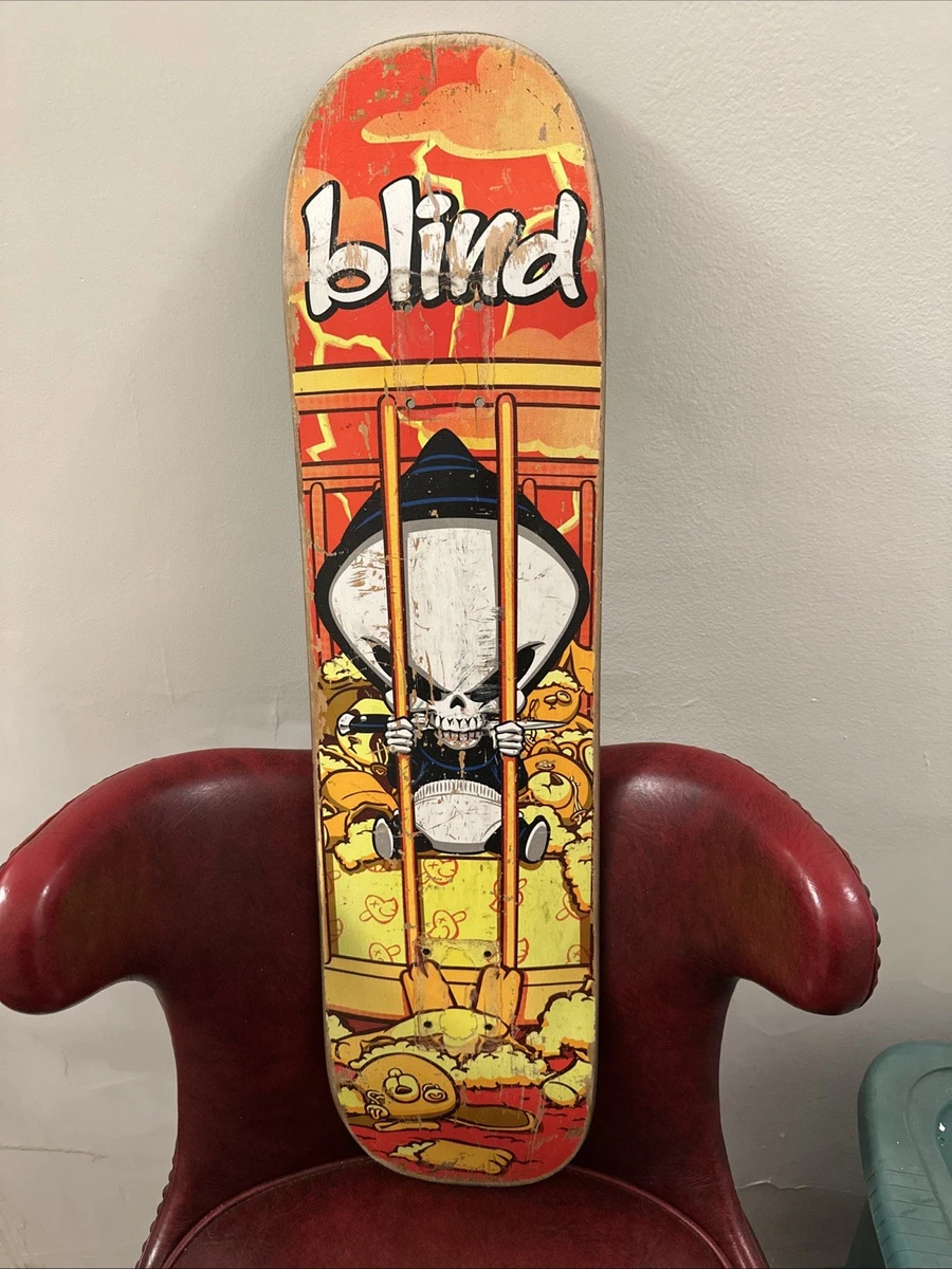 Skateboard Deck Blind Vintage - Logo Ave Ave - Crâne Vie Eternelle - Rare - Neuf
