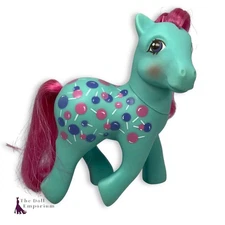 Vintage G1 My Little Pony - 1987 Lollipop / Sweet Tooth Pony