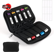 Flash Drive Case USB Storage Case 10 Slots, Portable Thumb Drive USB Holder