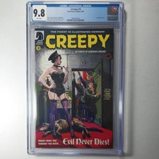 Creepy #3 CGC 9.8 Trans Adolph Hitler Risque Cover Low Census Dark Horse 2010 WP