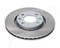 2X Bremsscheibe Ashika 60-00-0603C FüR Opel Crossland P17 P2QO Corsa P2JO Van 1