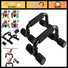 Push Up Bars for Gym Fitness - Cushioned Foam Grip, Non-Slip Handles, 1 Pair