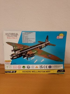 COBI 5723 Flugzeug Kampfjet Vickers Wellington Mk.II , Heft -Nur Anleitung!