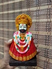 6" Lovely Shree Khatu Shyam Baba Murti Idol Statue for Home Mandir, Office Gift