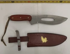 Used Collector Fantasy Fixed Blade Bowie Survival Knife Chipaway Cutlery (SC)