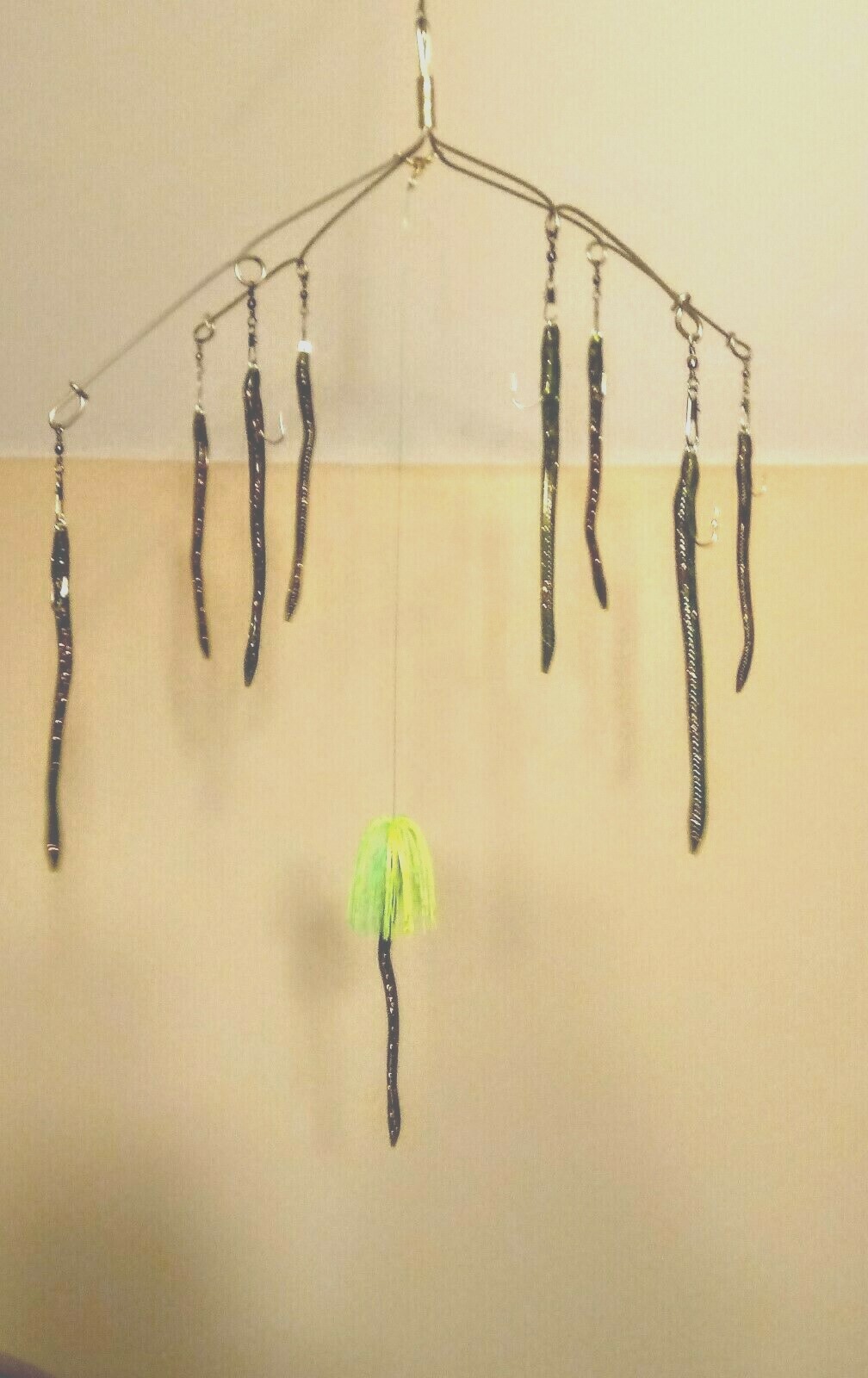 Striper Swimming eels Umbrella Rigs. 22 inch Alabama Style Striped Bass