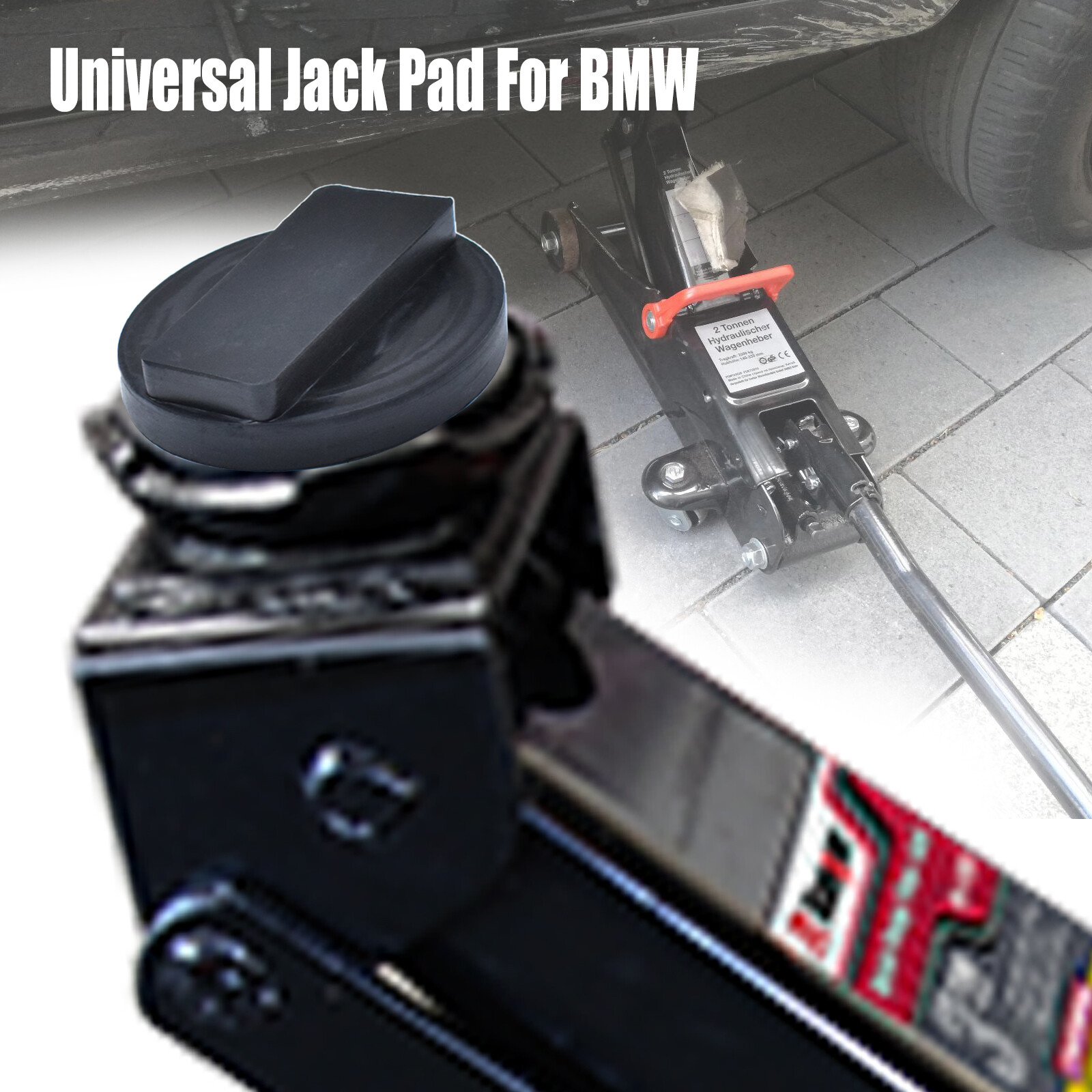 Wagenheberaufnahme Wagenheber Gummiauflage Gummiblock Jack Pad Adapter ...