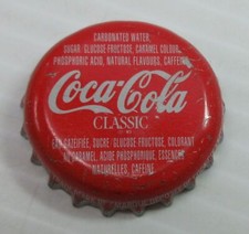Coca-Cola Classic Soda Pop Bottle Cap Crown
