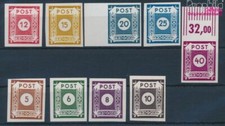 Briefmarken Sowjetische Zone (All.Bes.) 1945 Mi 42A-50A postfrisch (10259486