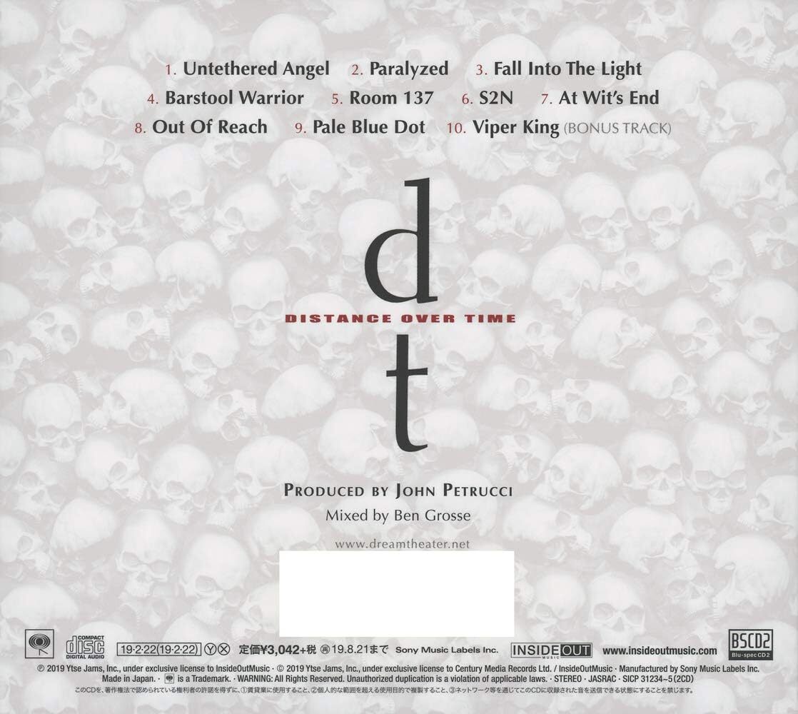 ミュージック Dream Theater Distrance Over Time Tour Dream Theater - Distance Over Time Tour (San Antonio) - YouTube