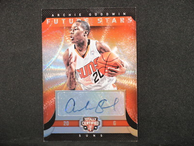 Archie Goodwin 2014-15 Totally Certified Future Stars Autograph (7/25 ...