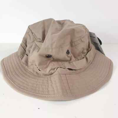 MATALAN Herren Wende Fischerhut 100% Baumwolle Einheitsgröße Beige