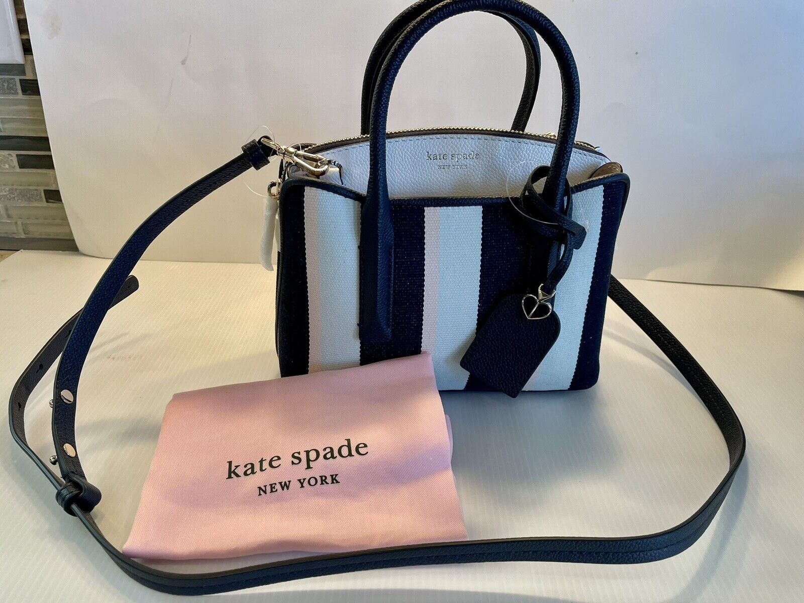 Kate Spade New York Ladies Satchel Margaux Leather Crossbody Bag