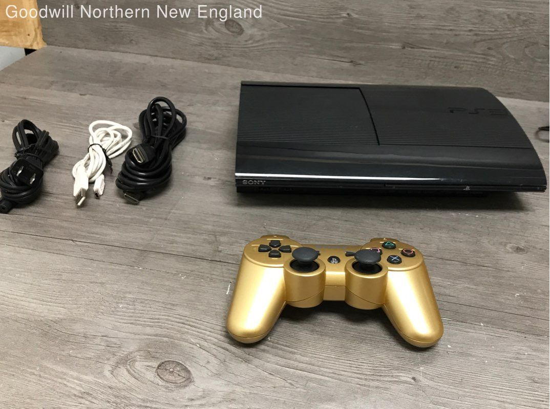 Sony PlayStation 3 Super Slim 1TB CECH4201A Video Game Console Bundle eBay