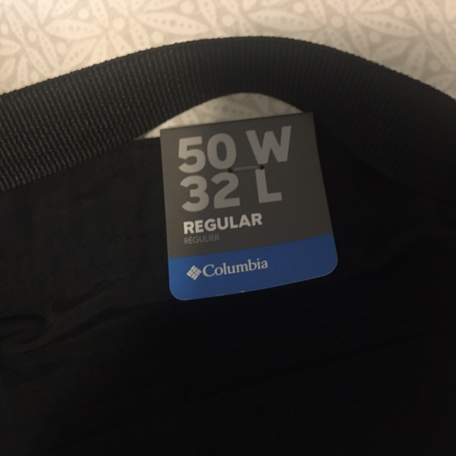 Columbia Black Silver Ridge Convertible Pants Mens Big & Tall Outdoor Size 50