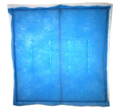 Environet Ring Panel Filters 2-Ply Tacky Polyester Blue / White (24 PACK) 