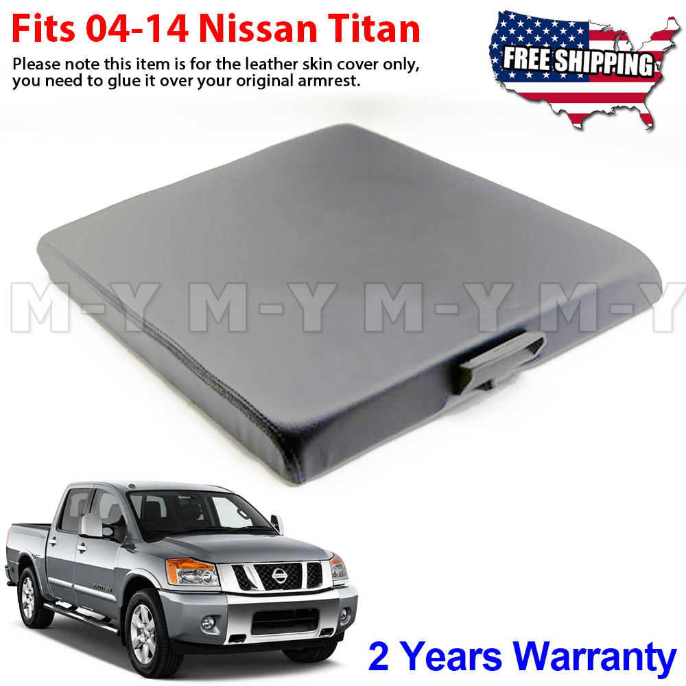 Fit 2004 2005 20062014 Nissan Titan Center Console Lid Armrest Vinyl