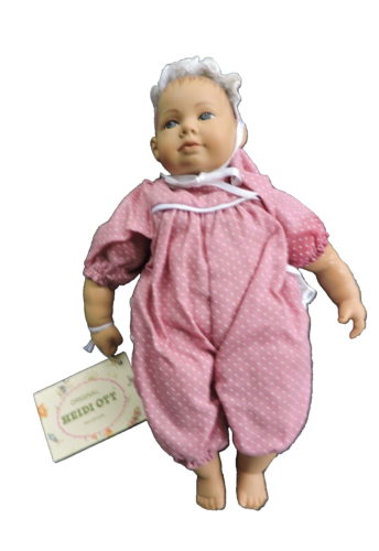 Vintage Heidi Ott Little Ones Baby Doll 9" Vinyl / Cloth Body w/Damaged Arm