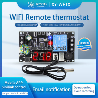 Digital WIFI Remote Thermostat High Precision Temperature Controller Module