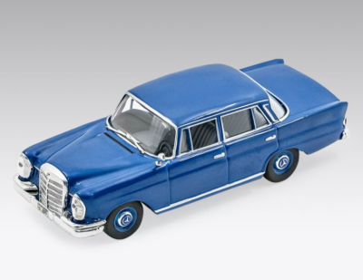 Solido Mercedes 280 Berline Azzurro Mét #47 - Miniature 1/43 Vintage France Gattone