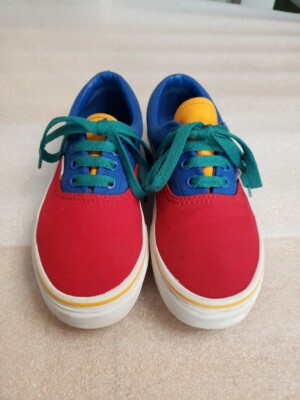 Vans off the wall Kids shoes Sneakers size 3.0 multicolored