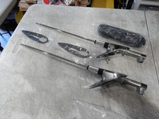 1959 1960  IMPALA ANTENNA REAR 1 PAIR NEW WITH GASKETS AND CABLE.