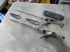 1959 1960  IMPALA ANTENNA REAR 1 PAIR NEW WITH GASKETS AND CABLE.