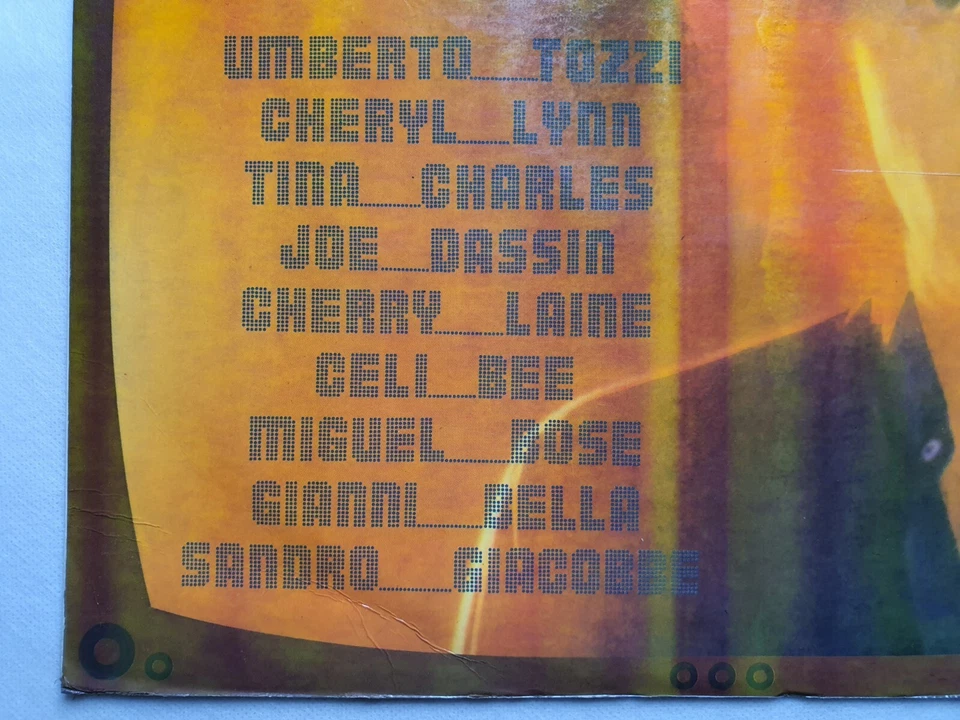 V/A UMBERTO TOZZI JOE DASSIN CHERRY LAINE CELI BEE 1979 PROMO CHILEAN PRS ONLY! - Image 3 of 4