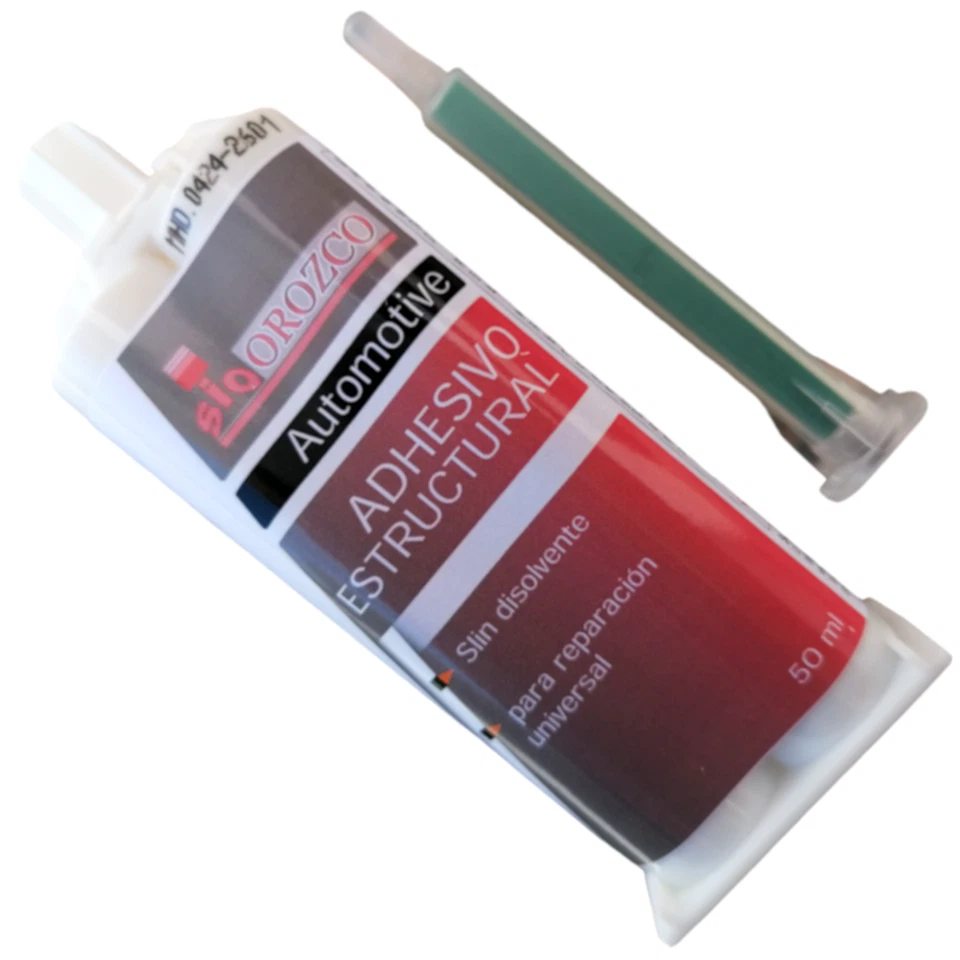 6x Adhesivo Estructural Epoxi Bicomponente 2 Componentes SIO Bond 50 ml. - Imagen 3 de 4