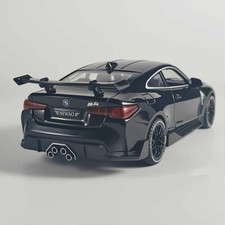 1:32 BMW M4 Coupe Diecast Model Car Alloy Metal Rally Toy w/ Sound Light Pull Ba