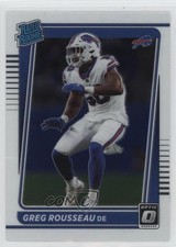 2021 Panini Donruss Optic Rated Rookie Greg Rousseau #253 13rw