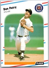 1988 Fleer Dan Petry #67 Detroit Tigers