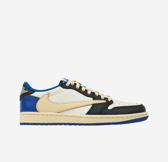 Jordan 1 x Travis Scott x Fragment Retro Low OG SP Military Blue