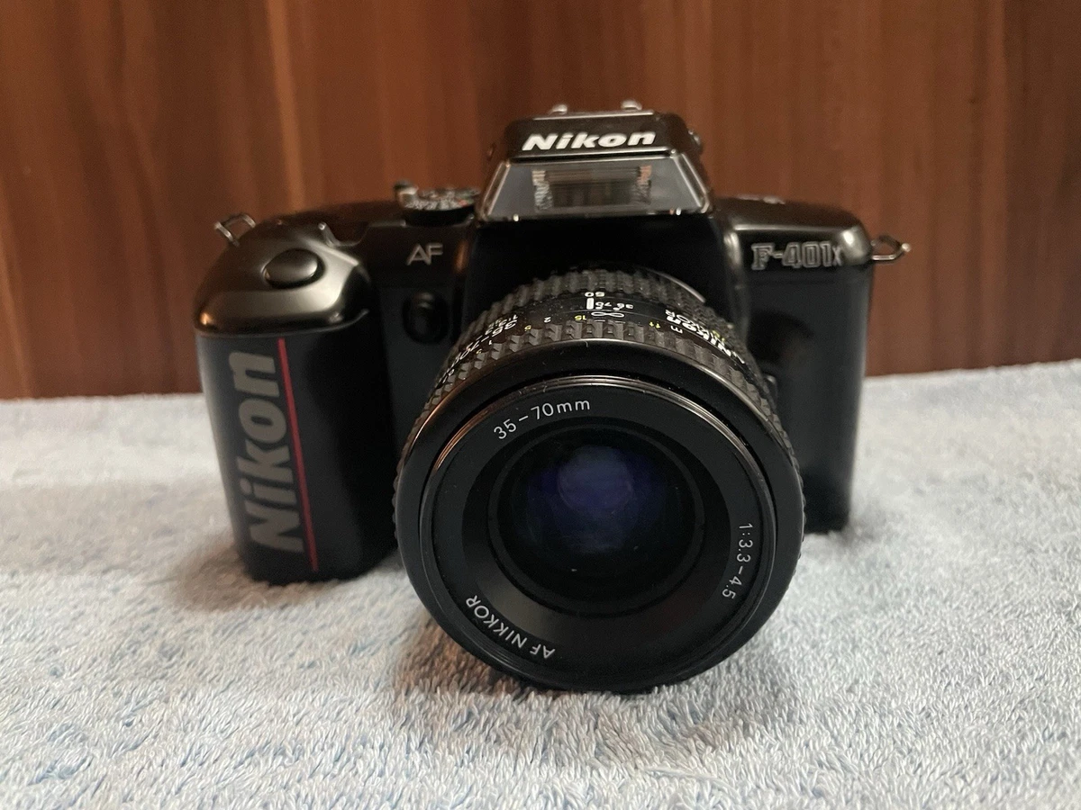 フィルムカメラ Nikon F-401X レンズ付き 赤城耕一：第41回 エントリークラスのAF一眼レフ 「ニコンF-401X