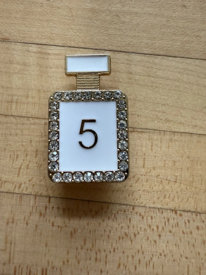 CC No. Lote de 3 5, Jewel, Swan Bling Compatible con Dijes de Cocodrilo Jibbitz Foto 2 de 4