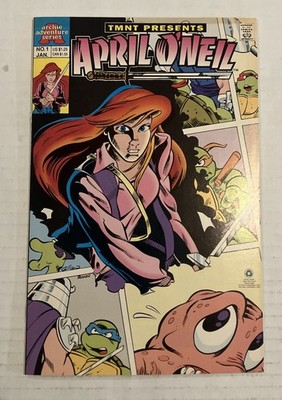 Vintage Ninja Turtles Adventures Presents April O Neil - #1 Archie Comics TMNT