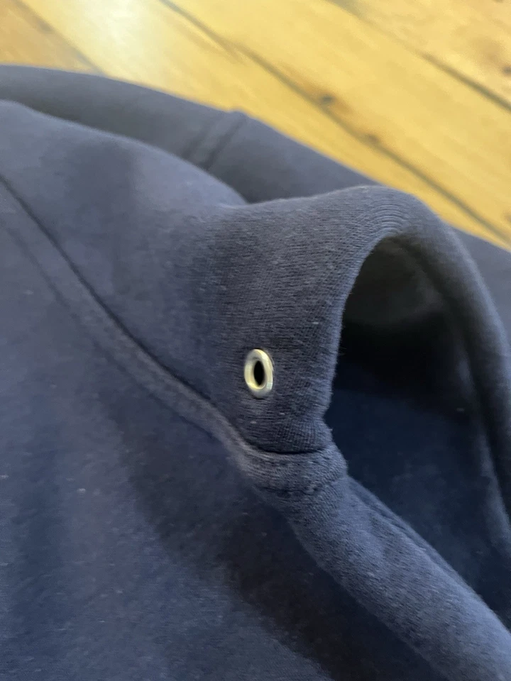 MOLETOM MASCULINO RUSTY WALLACE MONOGRAMADO AZUL MARINHO Tamanho G Chase marca autêntica - Imagem 3 de 4