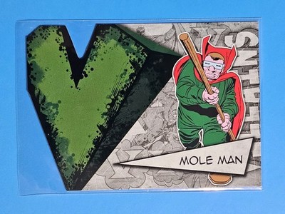 Marvel Beginnings 2012 Villains Insert Trading Card Mole Man V-29