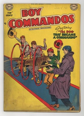 Boy Commandos #34 PR 0.5 1949