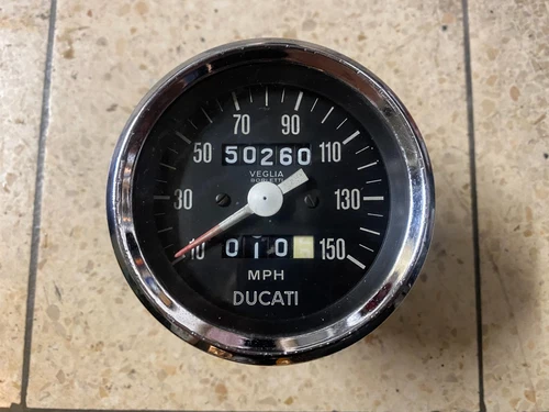 Ducati Bevel 750 GT Sport 860  900 GT GTS  Veglia speedo MPH