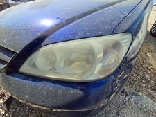 2004 Honda Civic Left Driver Headlight Assembly - Used Fogged Oem