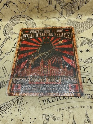 Harry Potter Protect Our Future Schild Neu Selten Zaubererkoffer