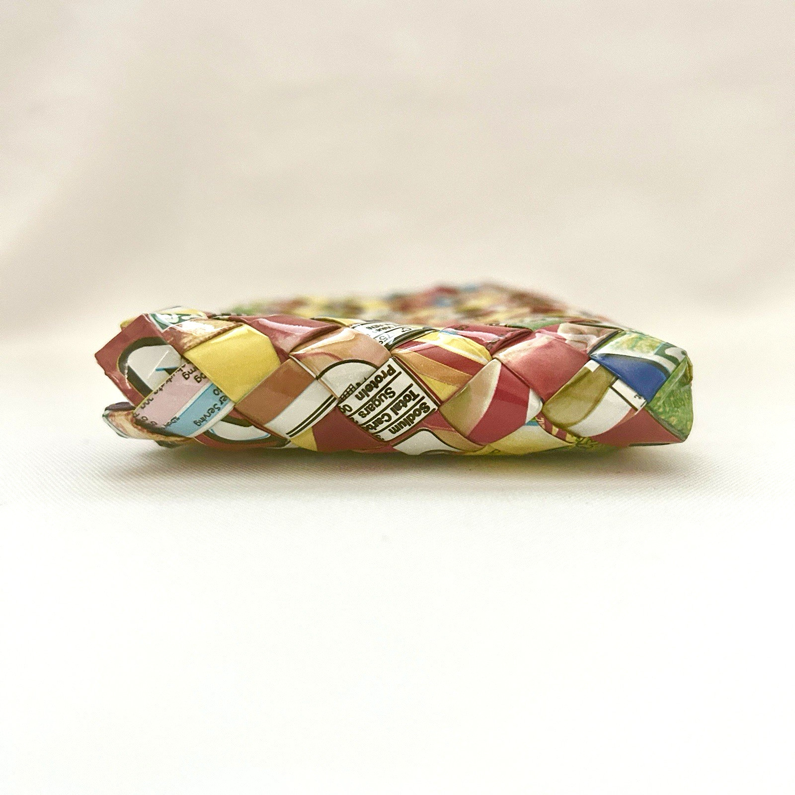 Handmade Candy Wrapper Upcycle Recycled Zipper Co… - image 4