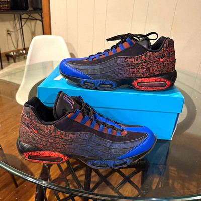 Nike Air Max 95 Premium DB Doernbecher Men's US 15 Blue Black Red Sneaker