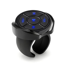 Wireless Bluetooth Media Button Remote Car Bike Music Control iOS Android