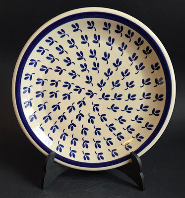 LSA International / Polnischer traditioneller blau-weißer Speiseteller - 25 cm